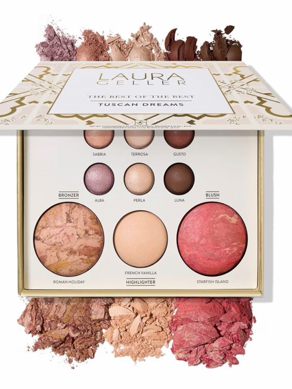 LAURA GELLER Best of the Best Baked Palette - Tuscan Dreams